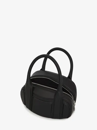 Alexander Wang Women Black Nappa Leather Roc Small Handbag