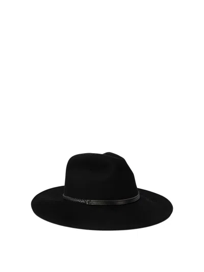 Barbour Fedora Hat Braided Band Structured Crown