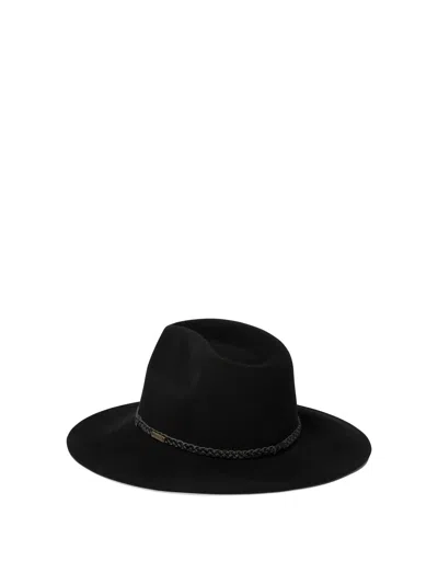 Barbour Fedora Hat Braided Band Structured Crown