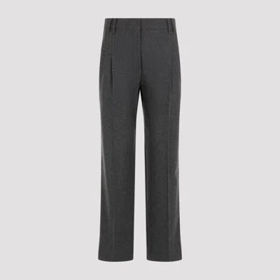 Brunello Cucinelli Cropped Wool Pants