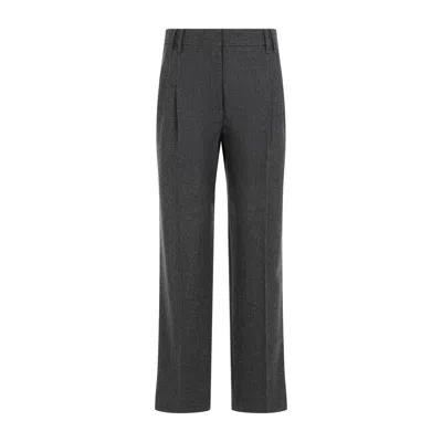 Brunello Cucinelli Cropped Wool Pants