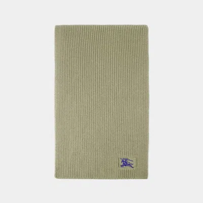 Burberry Mu Ribbed Scarf