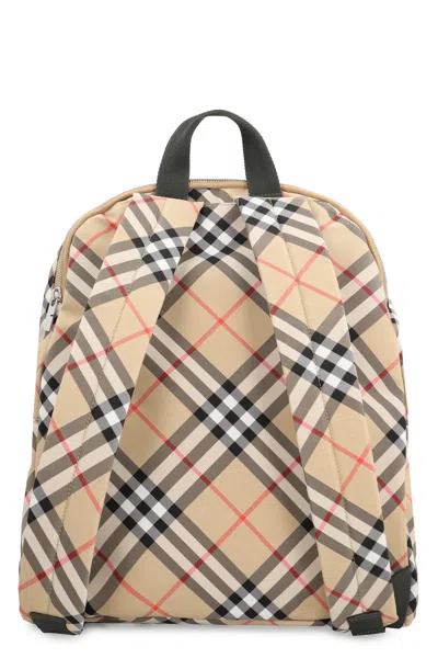 Burberry Men's Check Backpack