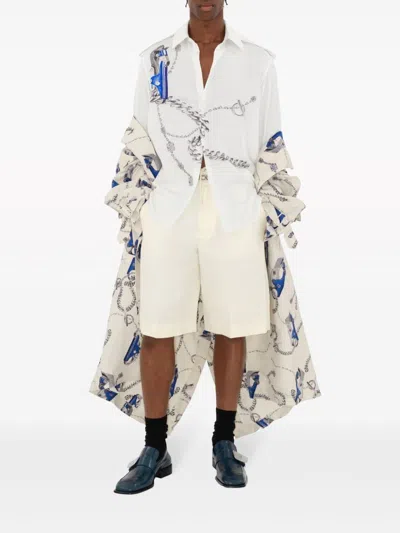 Burberry Tailored Canvas Shorts