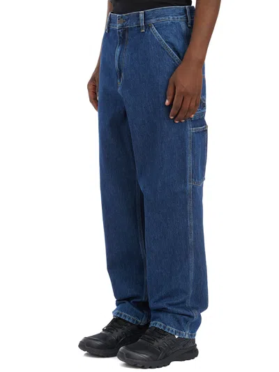 Carhartt Wip Pantalone In Denim Single Knee