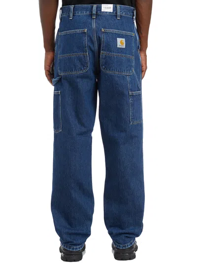 Carhartt Wip Pantalone In Denim Single Knee