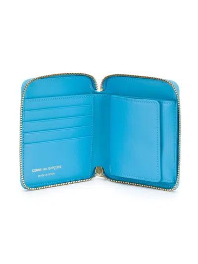 Comme Des Garçons Zip-around Cardholder With Coin Pocket And Multiple Card Slots