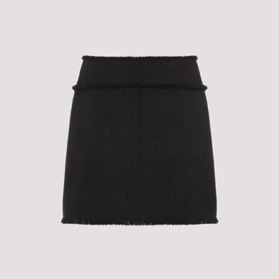 Dolce & Gabbana Wool-blend Tweed Miniskirt