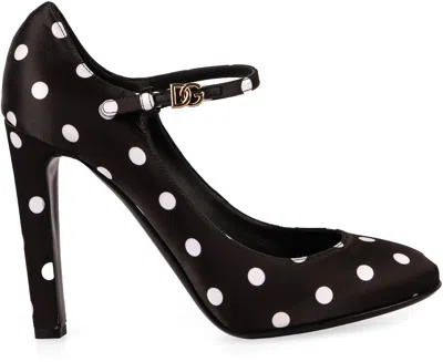 Dolce & Gabbana Black Mary Jane Pumps