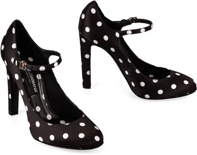 Dolce & Gabbana Black Mary Jane Pumps