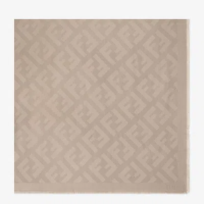 Fendi Chic Monogram Square Scarf 140x140