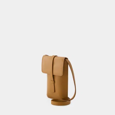 Ines De La Fressange Leonore Schultertasche -  - Leder - Camel