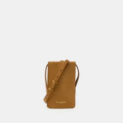 Ines De La Fressange Leonore Schultertasche -  - Leder - Camel