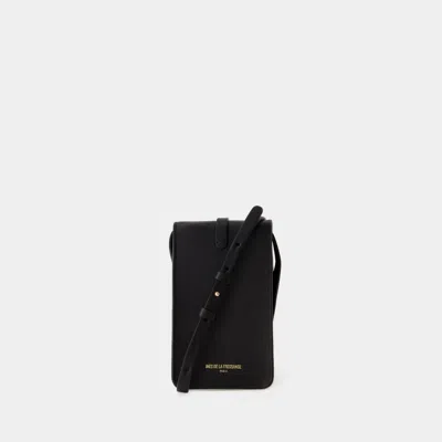 Ines De La Fressange Leonore Schultertasche -  - Leder - Schwarz