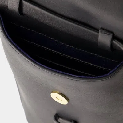 Ines De La Fressange Leonore Schultertasche -  - Leder - Schwarz
