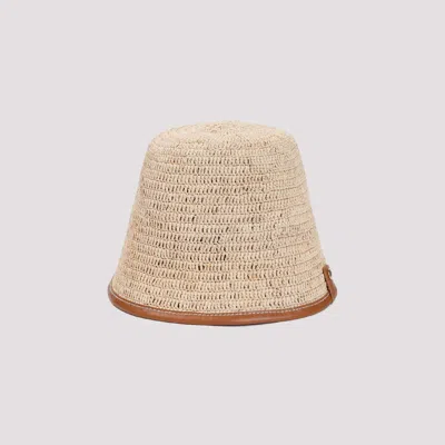 Jacquemus Le Bob Logo Patch Bucket Hat