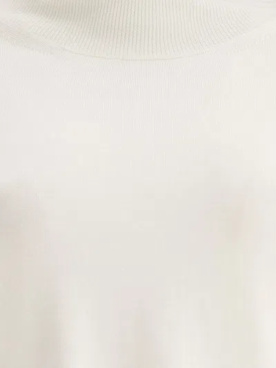 Jil Sander Turtleneck Sweater With High Neck And Soft Texture