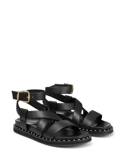 Jimmy Choo Blaise Leather Sandals