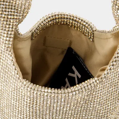 Kara Crystal Mesh Wine Cooler Shoulder Handbag