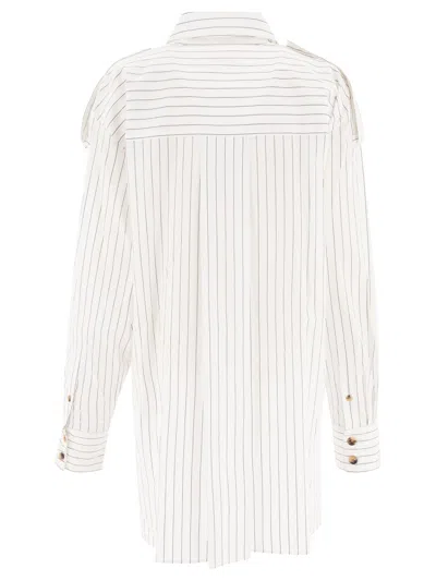 Khaite The Tamal Striped Button-up Shirt