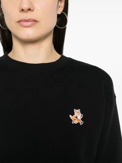 Maison Kitsuné Fox Head Regular Fit Sweatshirt
