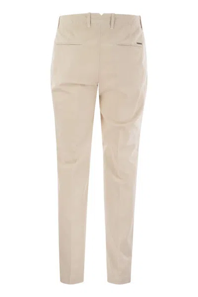 Peserico Men's Cotton Trousers With Darts