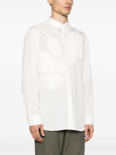 Post Archive Faction (paf) Men's 5.1 Long Sleeve Center (white) Shirt | Size Small | 51tscwhite In White