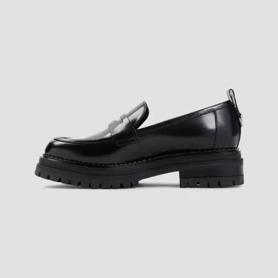 Sergio Rossi Luxe Raffia Slip-on Loafers With 4.5cm Sole