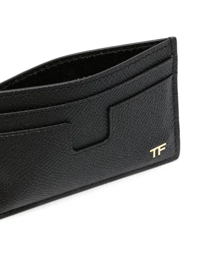 Tom Ford Grained Leather Small Classic Card Holder Accessories