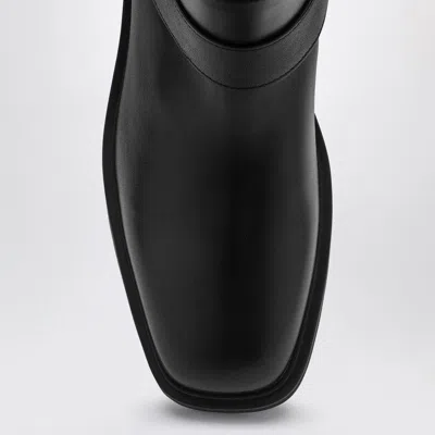 Valentino Garavani Vlogo Signature Black Boot