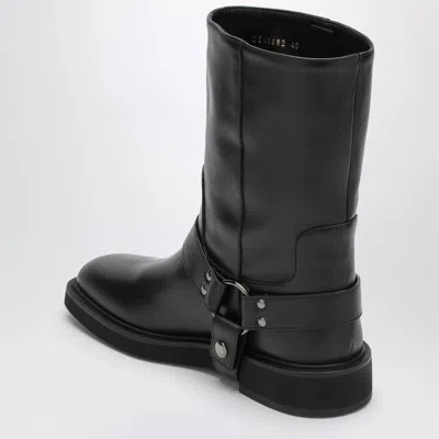 Valentino Garavani Vlogo Signature Black Boot