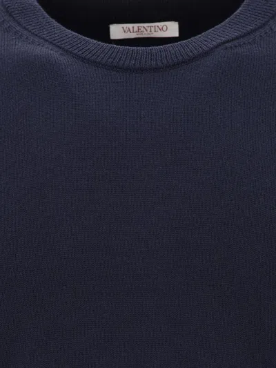 Valentino Garavani Sweater With Rubberised V Detail