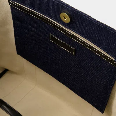 Vanessa Bruno Denim Shopper Bag