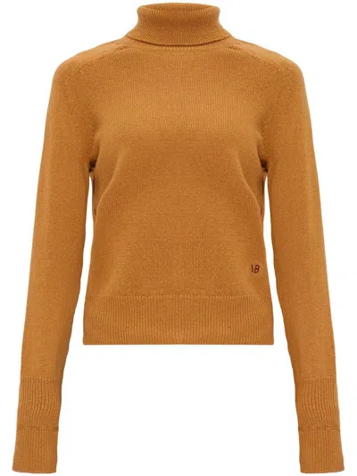 Victoria Beckham Women's Roll Neck Wool Jumper Sweater