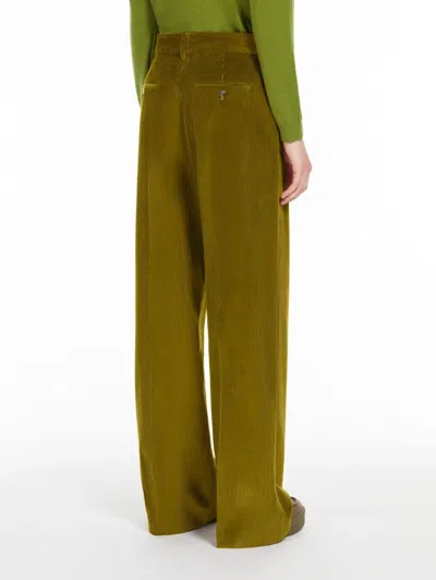 Weekend Max Mara Tania Long Trouser Green