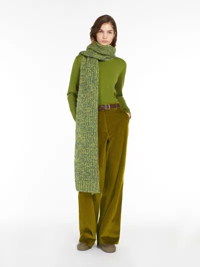 Weekend Max Mara Tania Long Trouser Green