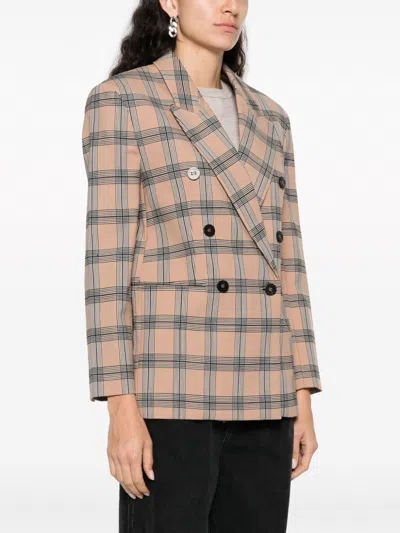 Zimmermann Oversized Luminosity Jacket With Check Motif