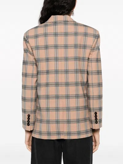 Zimmermann Oversized Luminosity Jacket With Check Motif