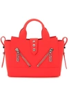 KENZO Kenzo Handbag In Red Rubber Leather,F662SA107L25.19