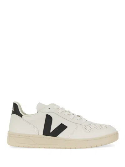 Veja 20mm Campo Leather Sneakers In White