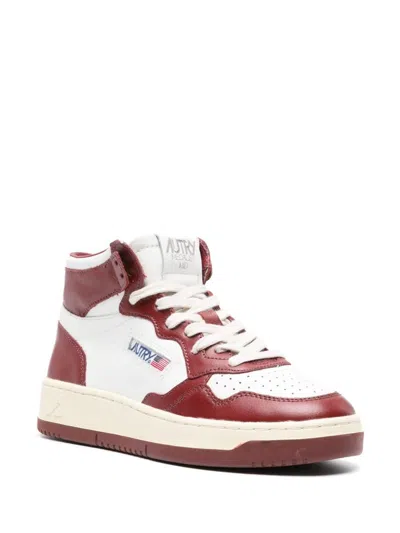 Autry Sneakers Medalist Mid In Suede Hair