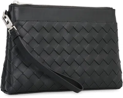 Bottega Veneta Intrecciato Prism Pouch