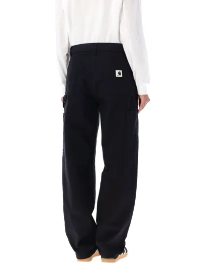 Carhartt Straight Leg Pants With Belt Loops And Pockets