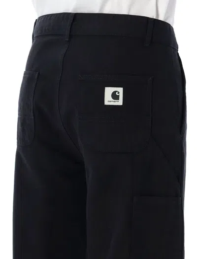 Carhartt Straight Leg Pants With Belt Loops And Pockets