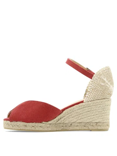 Castaã±er Castañer Woman Espadrilles Brick Size 9 Textile Fibers