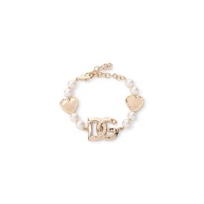 Dolce & Gabbana Elegant Brass And Plastic Women's Bracelet