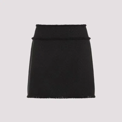 Dolce & Gabbana Wool-blend Tweed Miniskirt