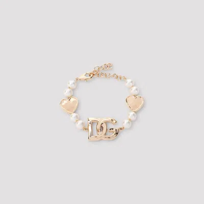 Dolce & Gabbana Elegant Brass And Plastic Women's Bracelet