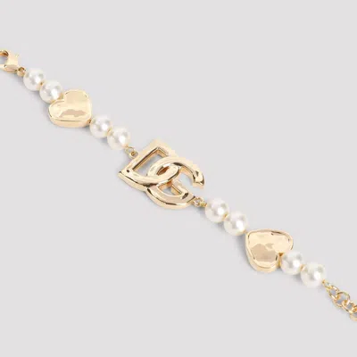 Dolce & Gabbana Elegant Brass And Plastic Women's Bracelet