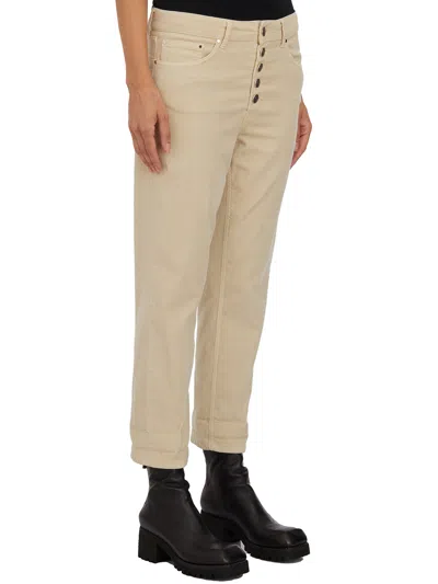 Dondup Trousers Featuring Bottom Cuffs And 5 Pockets